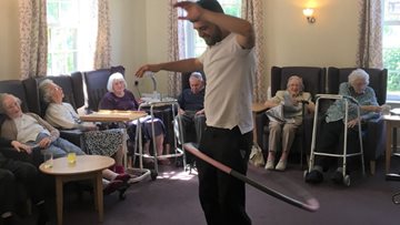 Residents enjoy reminiscent afternoon at Tile Hill care home